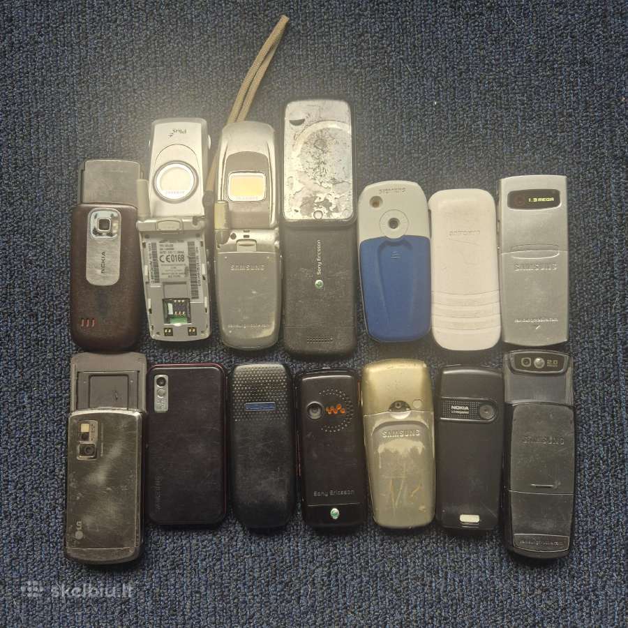 Seni telefonai, siulykite kaina - nuotraukos Nr. 2