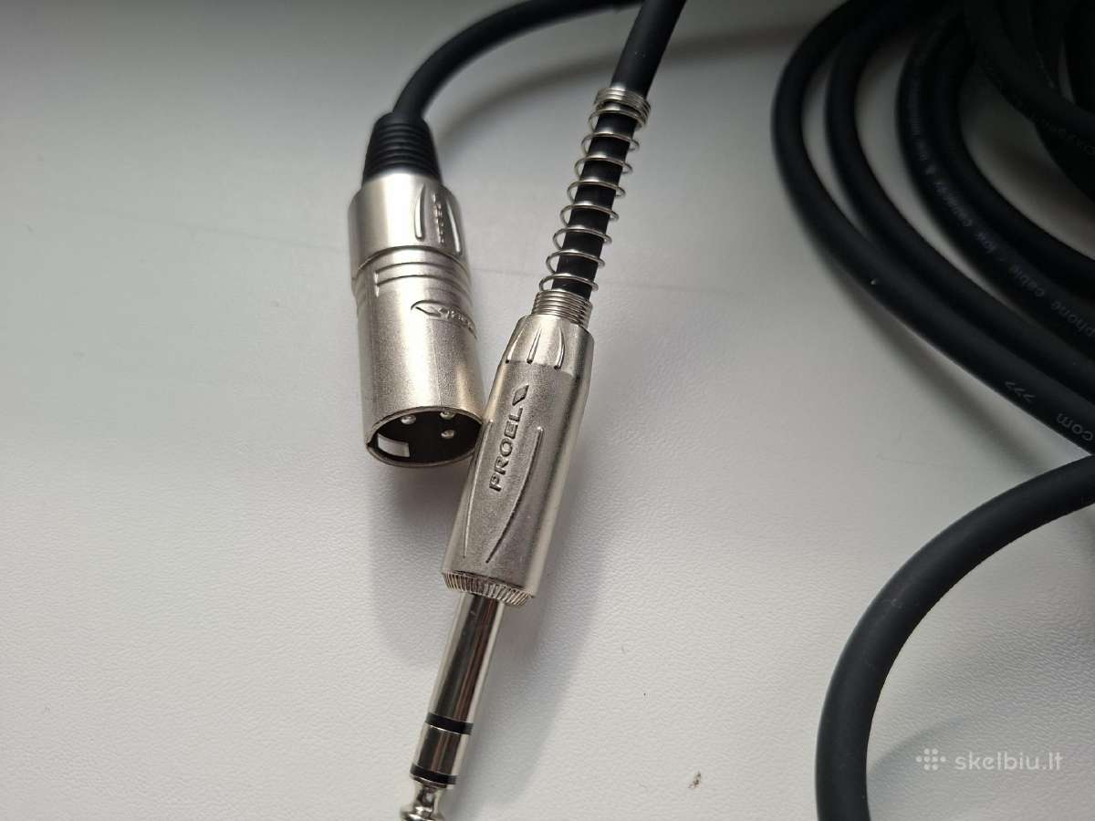 Audio laidas mikrofonui instrumentams. - nuotraukos Nr. 2