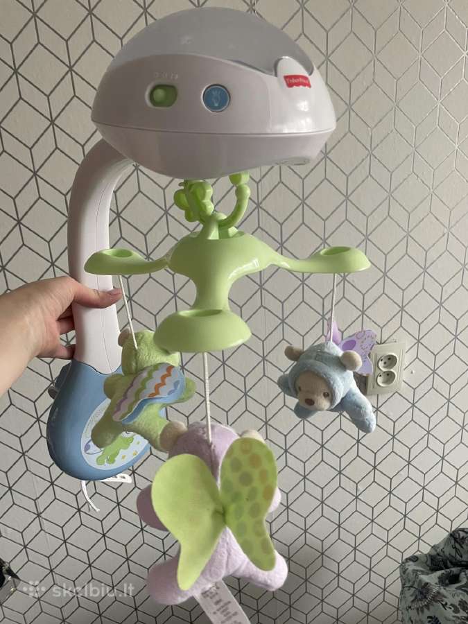 Fisher-price muzikinė karuselė 3in1 Butterfly Dr - nuotraukos Nr. 2