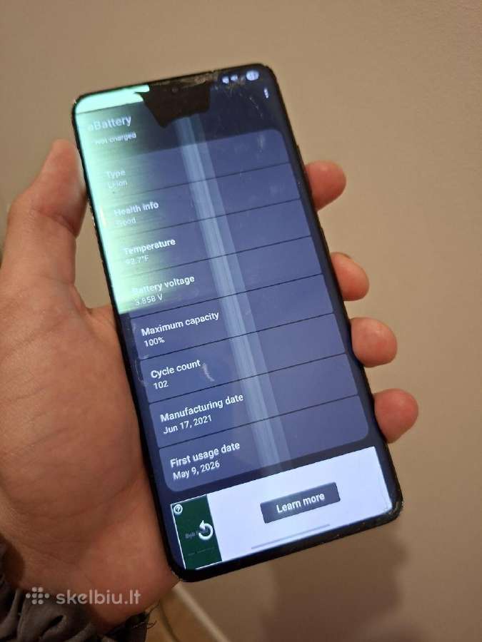 Samsung Galaxy S21 Ultra 5G 12/256gb - nuotraukos Nr. 3