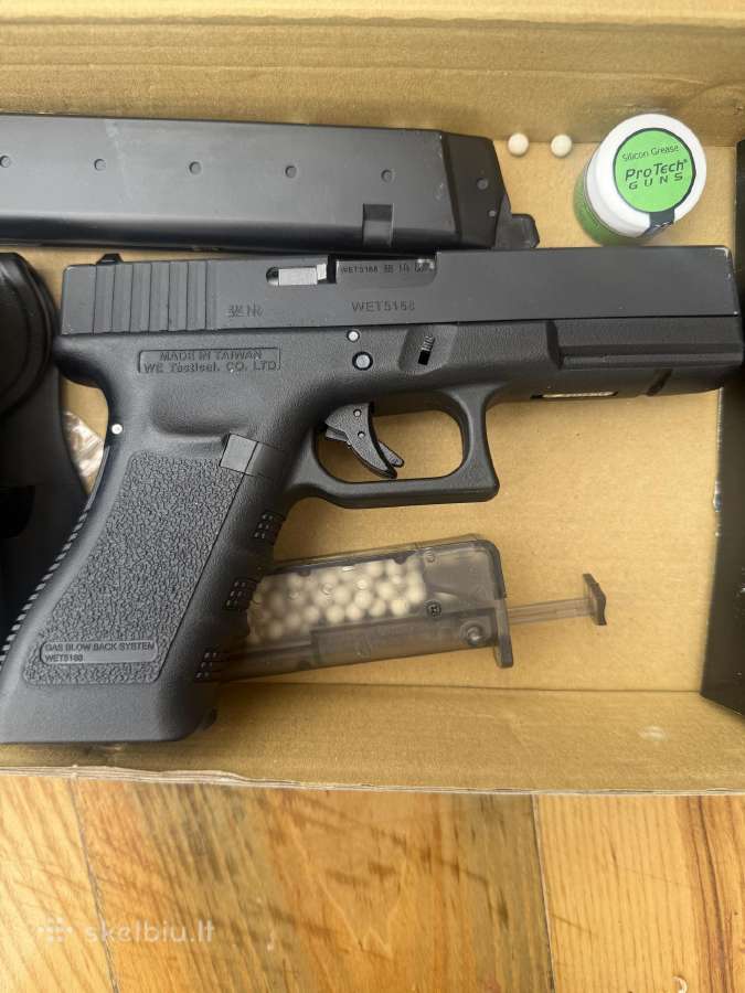We Glock 17 airsoft , ilga apkaba - nuotraukos Nr. 3