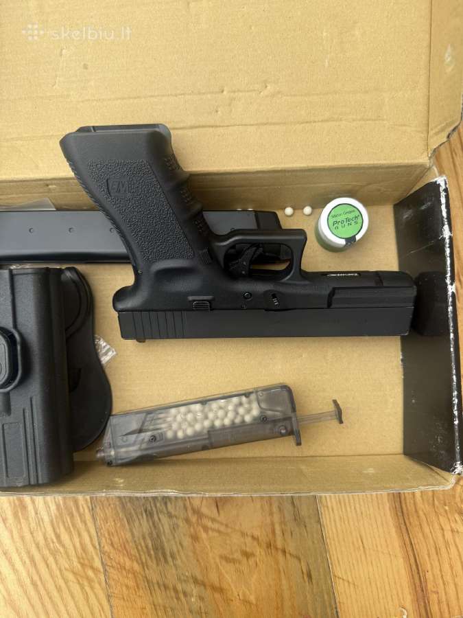 We Glock 17 airsoft , ilga apkaba - nuotraukos Nr. 4