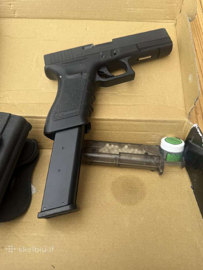 We Glock 17 airsoft , ilga apkaba - nuotraukos Nr. 5
