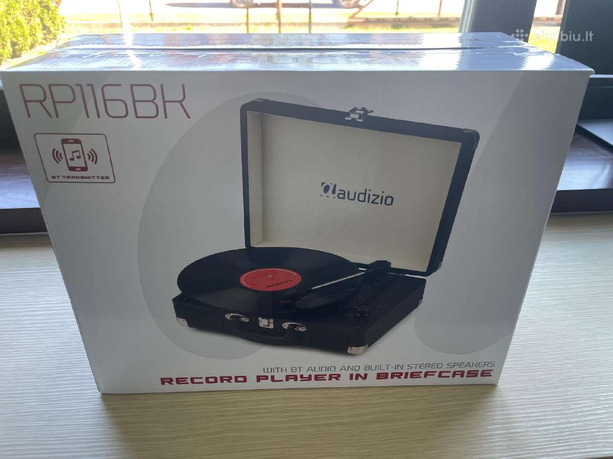 Audizio Rp116bk patefonas su Bluetooth - nuotraukos Nr. 6