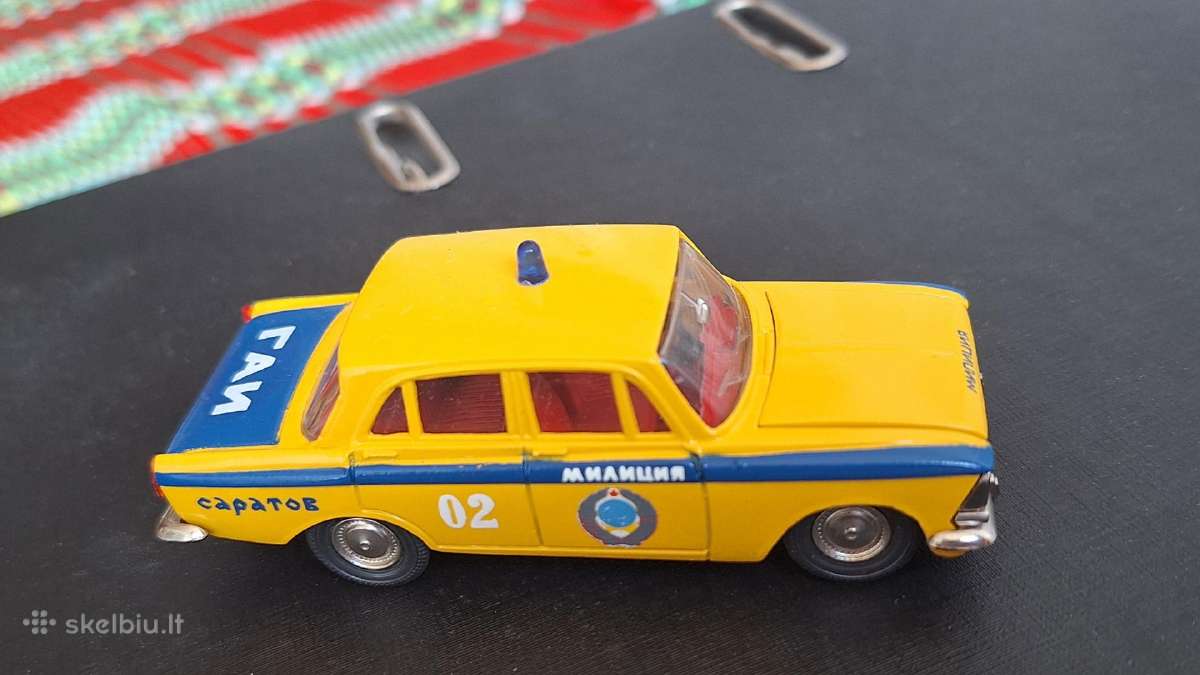 Modeliukas Ssr moskvich-412. A8. milicija - nuotraukos Nr. 4