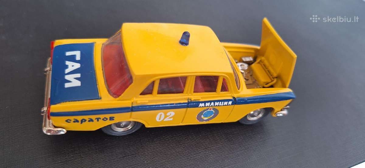 Modeliukas Ssr moskvich-412. A8. milicija - nuotraukos Nr. 5