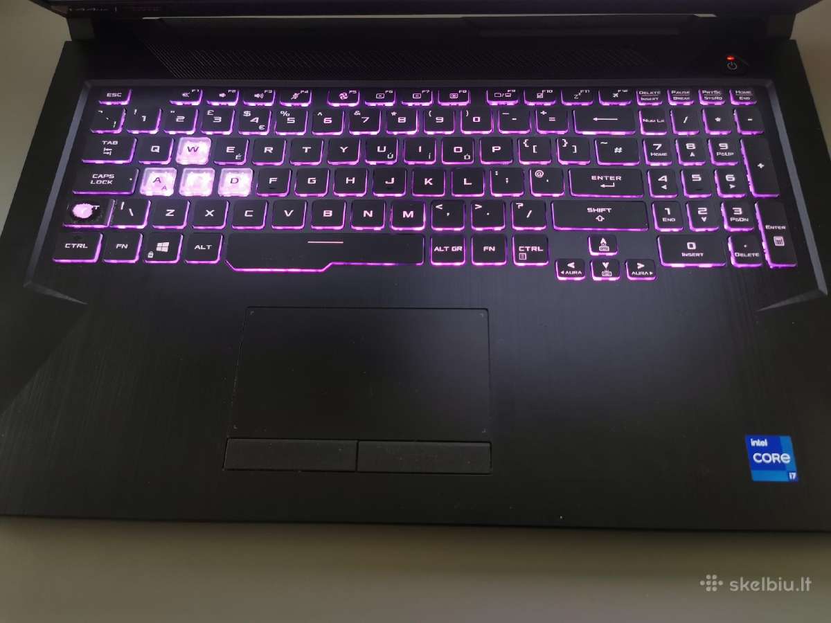Asus tuf f17 - nuotraukos Nr. 7