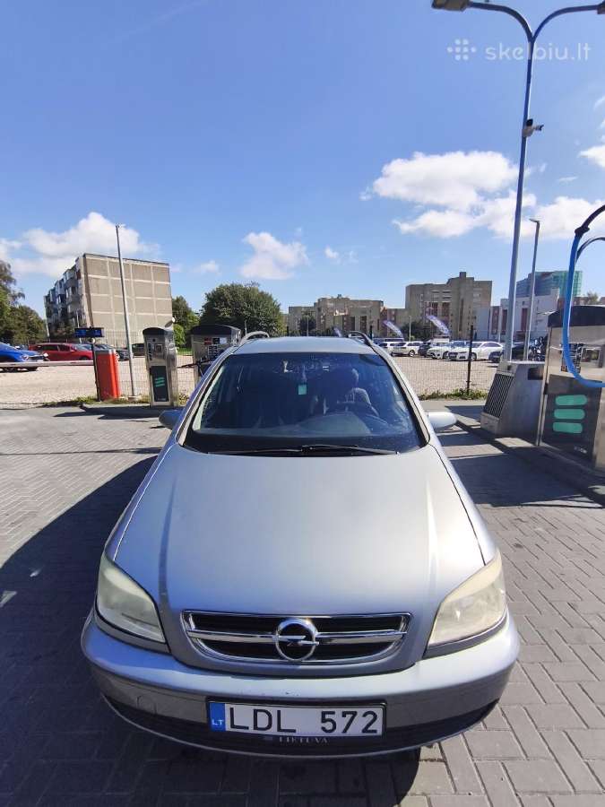 Parduodamas Opel Zafira 2.0 Dti, 2004 m. - nuotraukos Nr. 8
