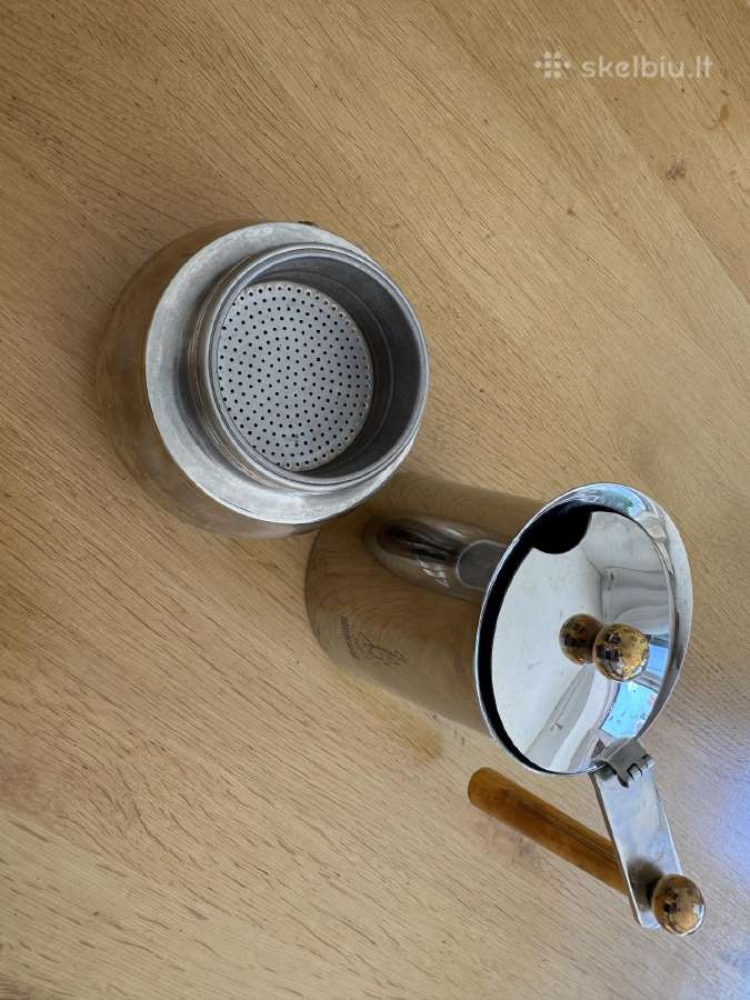 Itališkas Bialetti moka kavos aparatas - nuotraukos Nr. 8