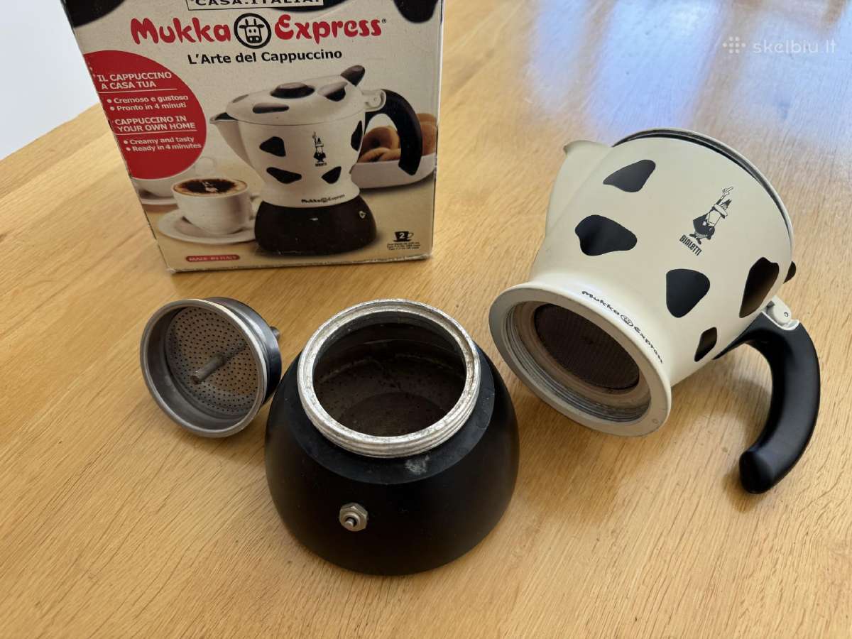 Bialetti mokka espresso capuccino aparatas - nuotraukos Nr. 4