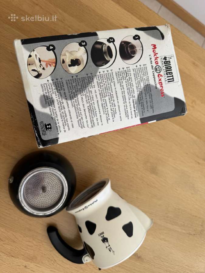 Bialetti mokka espresso capuccino aparatas - nuotraukos Nr. 5