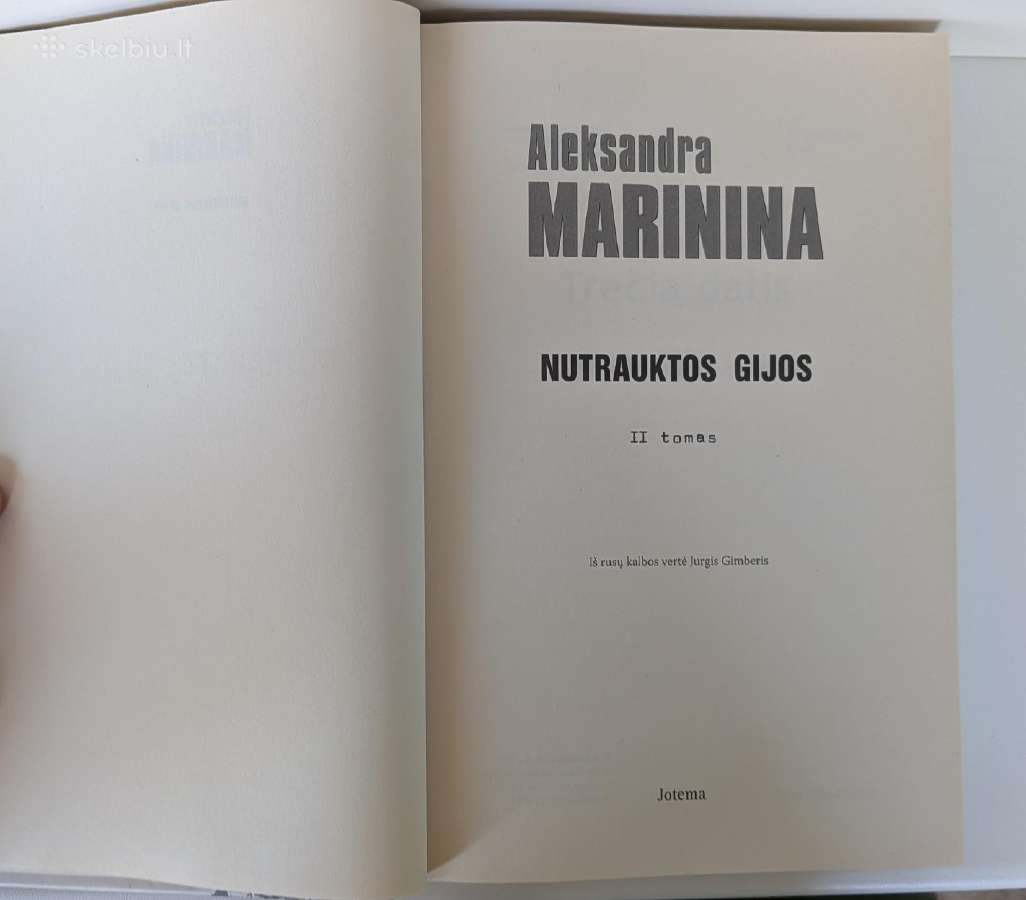 Nutrauktos gijos. II tomas - nuotraukos Nr. 6