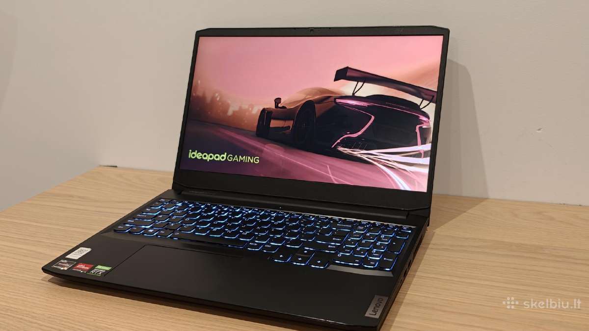 Lenovo Ideapad Gaming 3 / Rtx 3050 / 16 GB RAM - nuotraukos Nr. 3