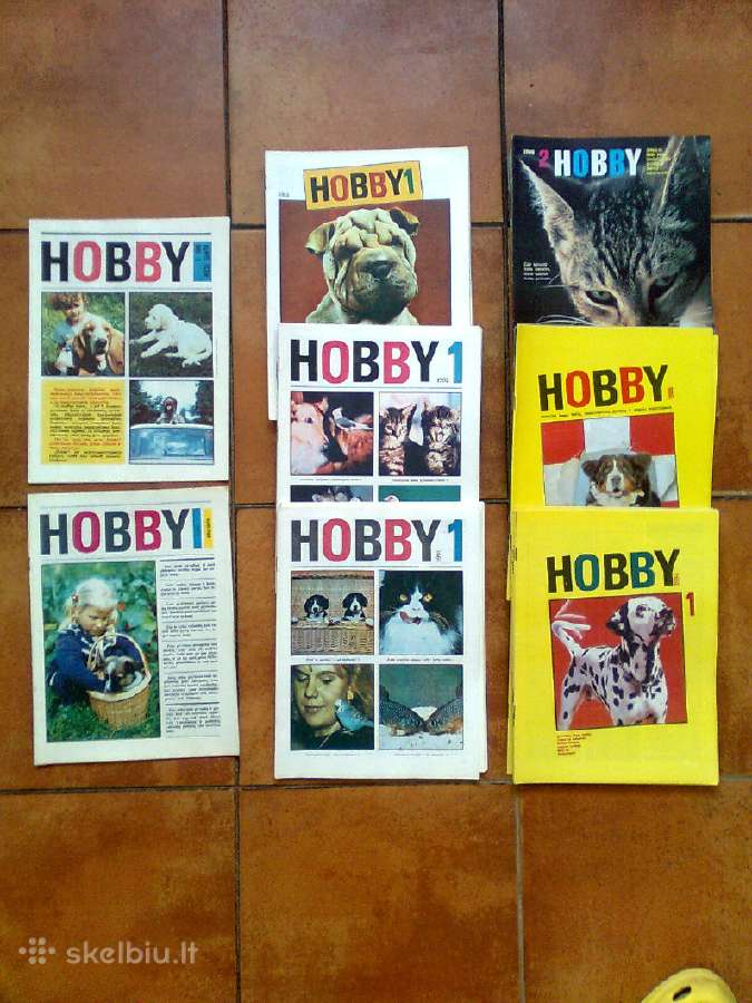 Žurnalai "Hobby" 1990 - 1996 metai.