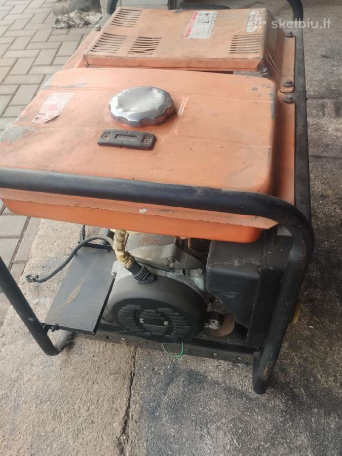 Vienfazis Dyzelinis 5kw. - nuotraukos Nr. 3