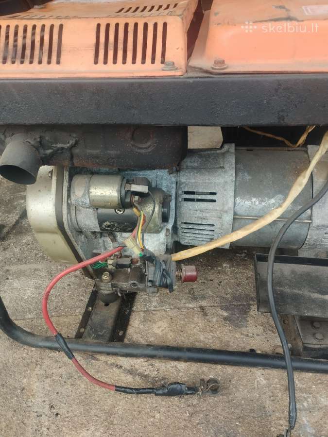 Vienfazis Dyzelinis 5kw. - nuotraukos Nr. 2