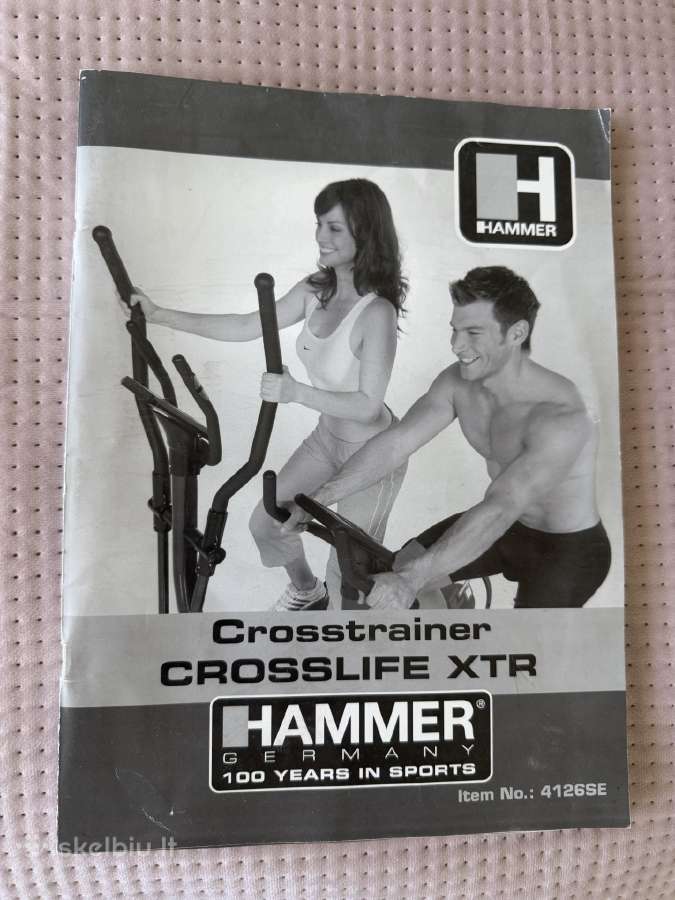 Elipsinis treniruoklis Hammer Crosslife XTR - nuotraukos Nr. 5