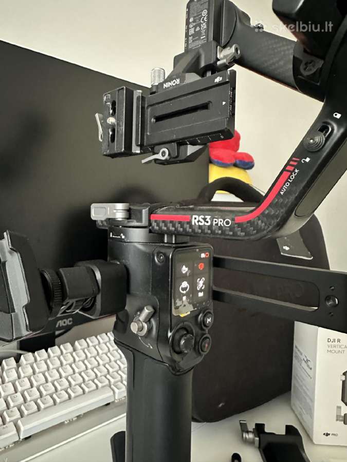 Dji RS 3 Pro pilnas komplektas - nuotraukos Nr. 4
