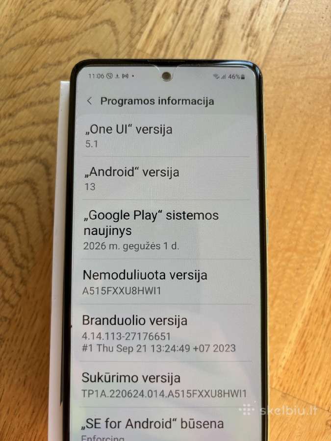 Samsung galaxy a51 mėlynas - nuotraukos Nr. 10