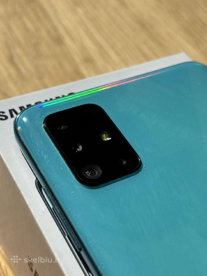 Samsung galaxy a51 mėlynas - nuotraukos Nr. 4