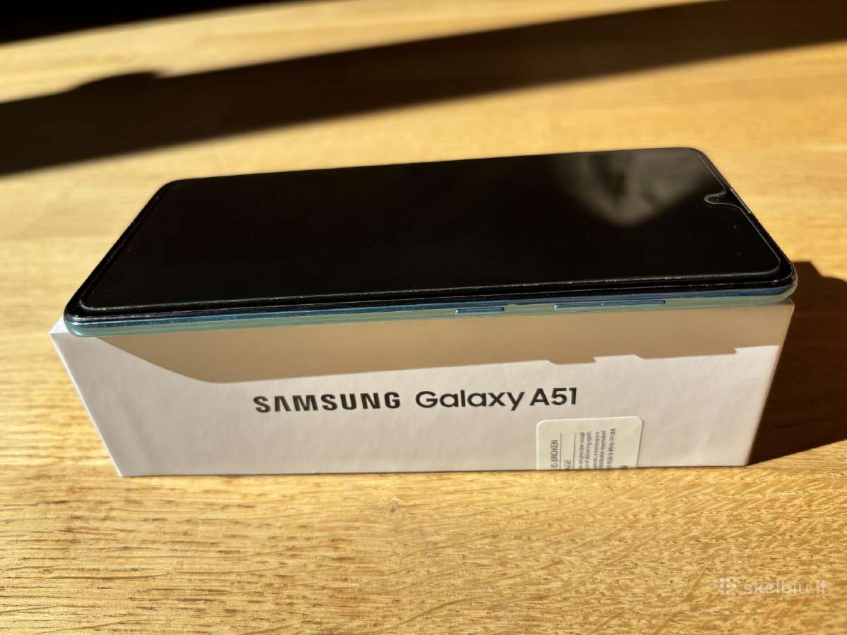 Samsung galaxy a51 mėlynas - nuotraukos Nr. 7