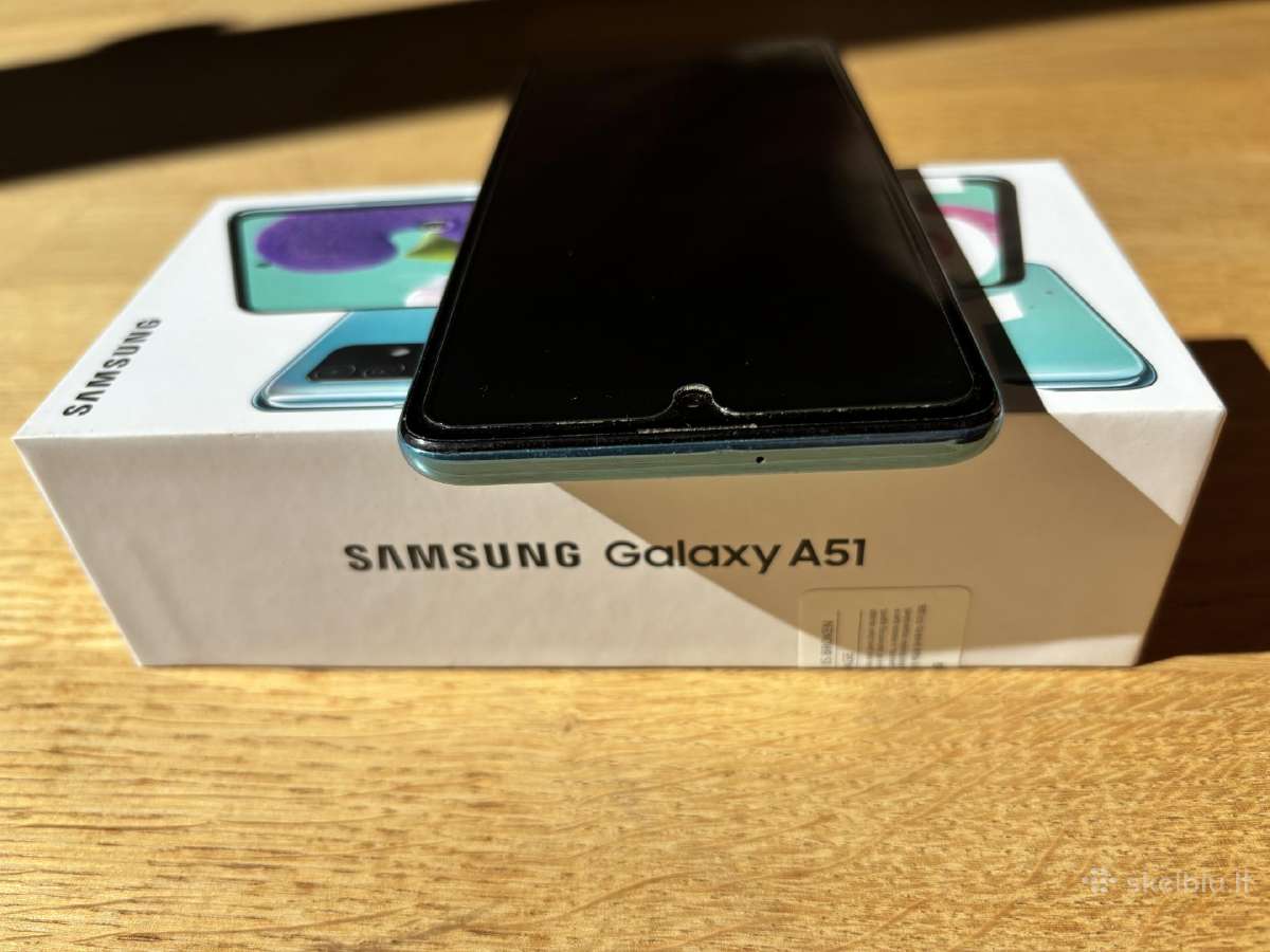 Samsung galaxy a51 mėlynas - nuotraukos Nr. 8