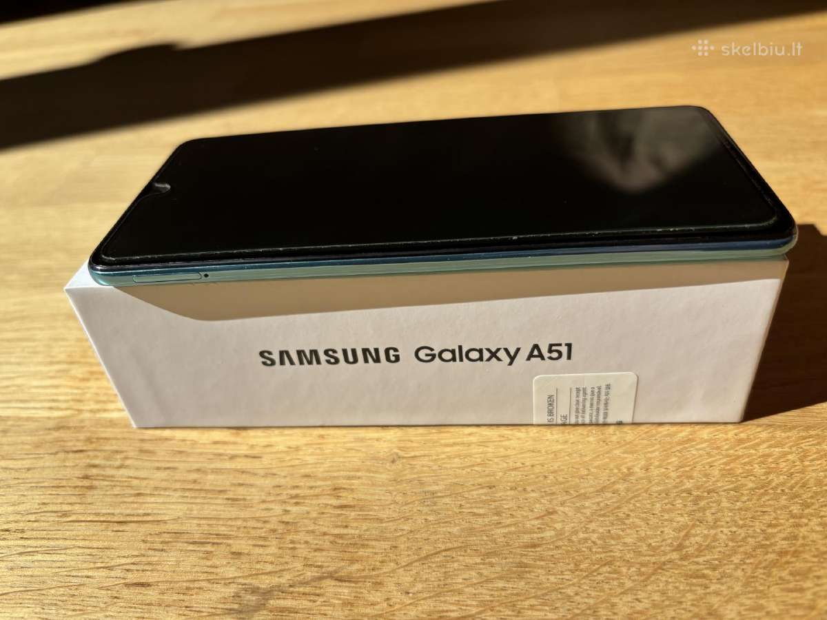 Samsung galaxy a51 mėlynas - nuotraukos Nr. 9