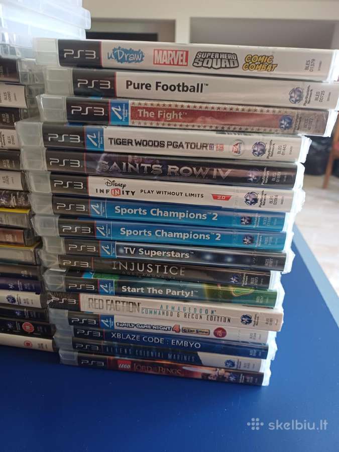 PS3 zaidimu kolekcija skaitom aprasyma - nuotraukos Nr. 5