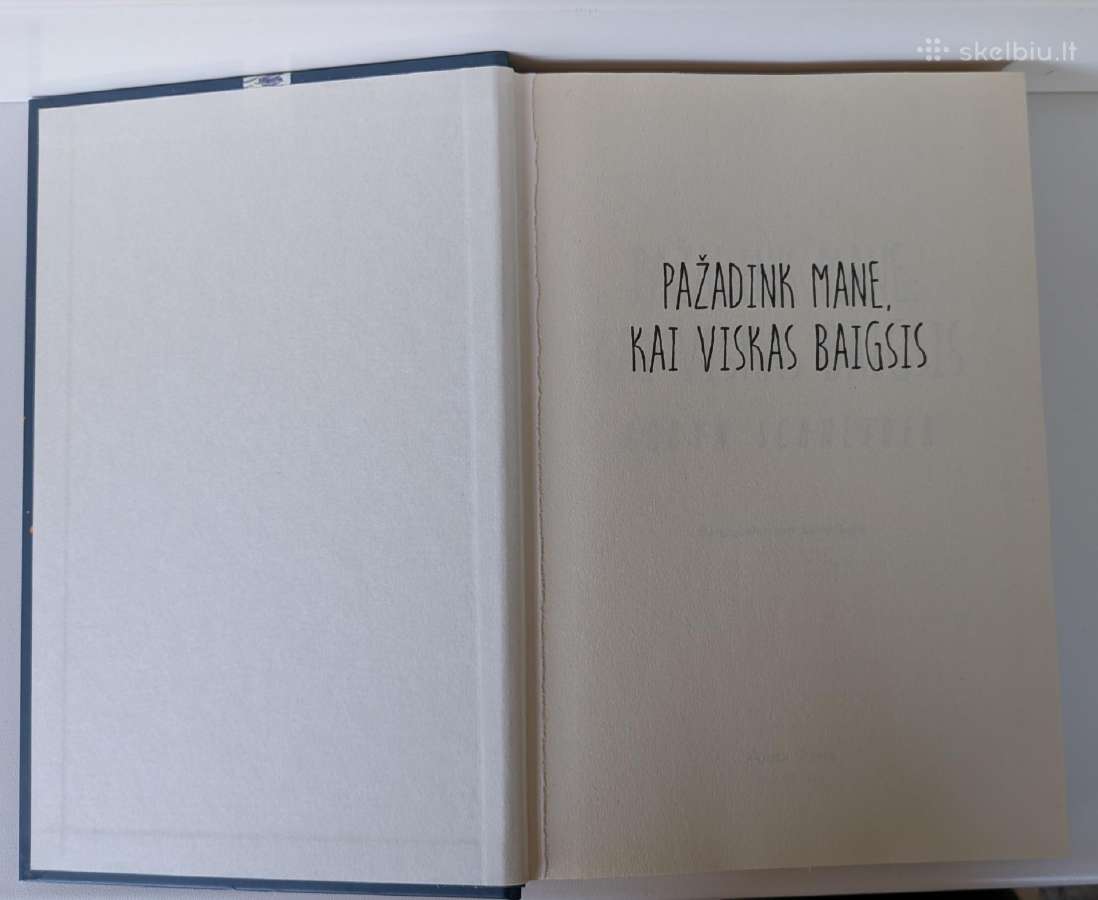Pažadink mane, kai viskas baigsis - nuotraukos Nr. 3