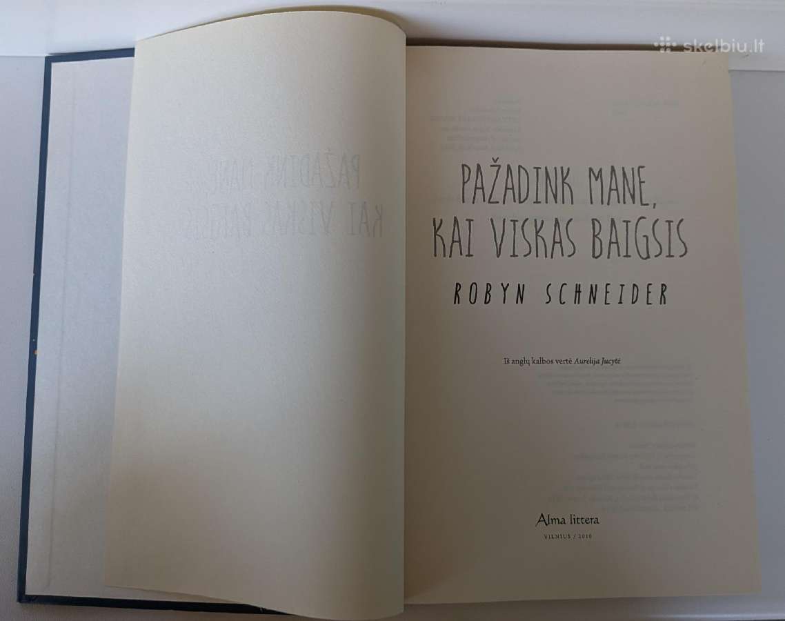 Pažadink mane, kai viskas baigsis - nuotraukos Nr. 4