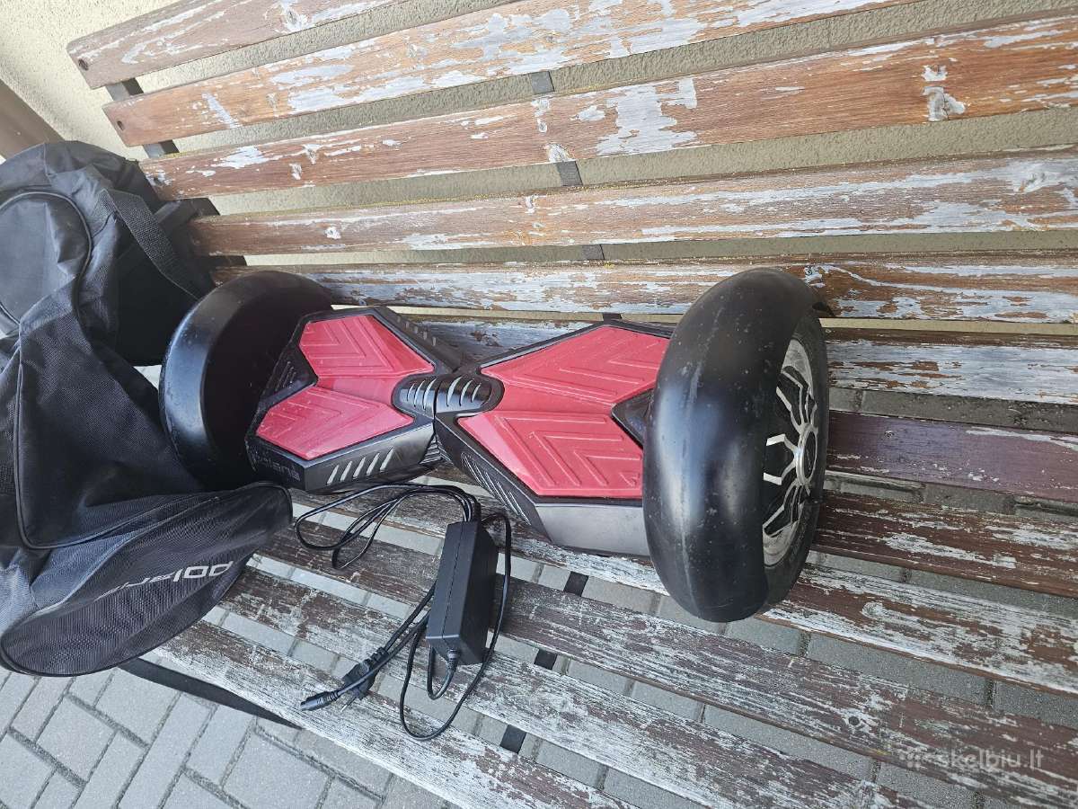 Du riedžiai (hoverboard) 10" Naujomis baterijomis - nuotraukos Nr. 7
