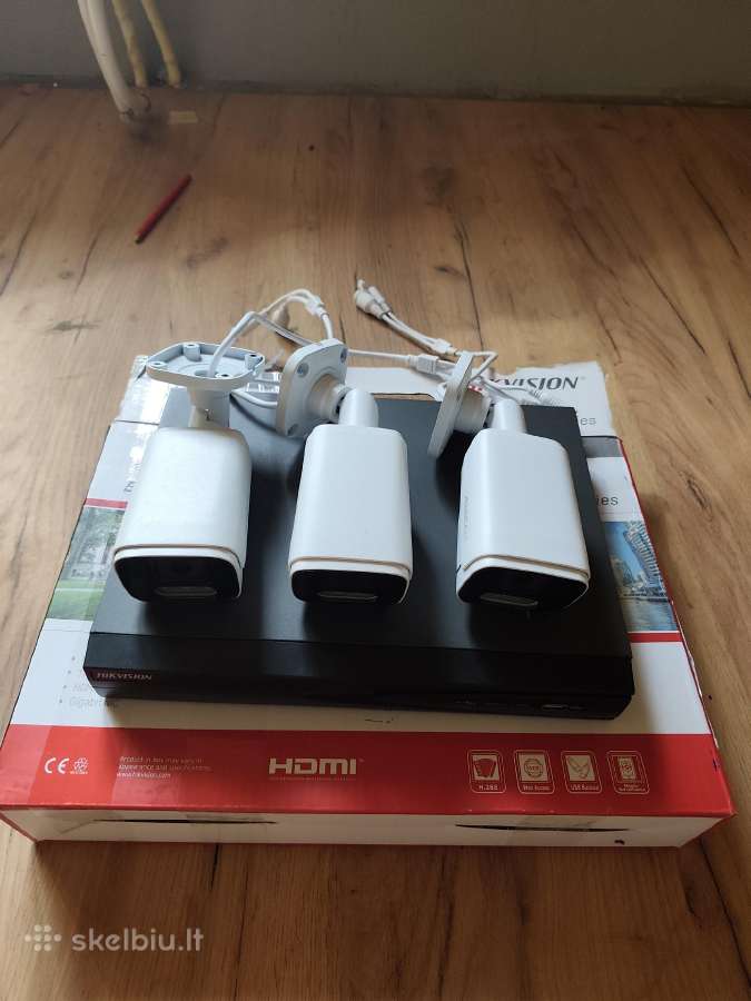 Hikvision nvr su kameromis - nuotraukos Nr. 2