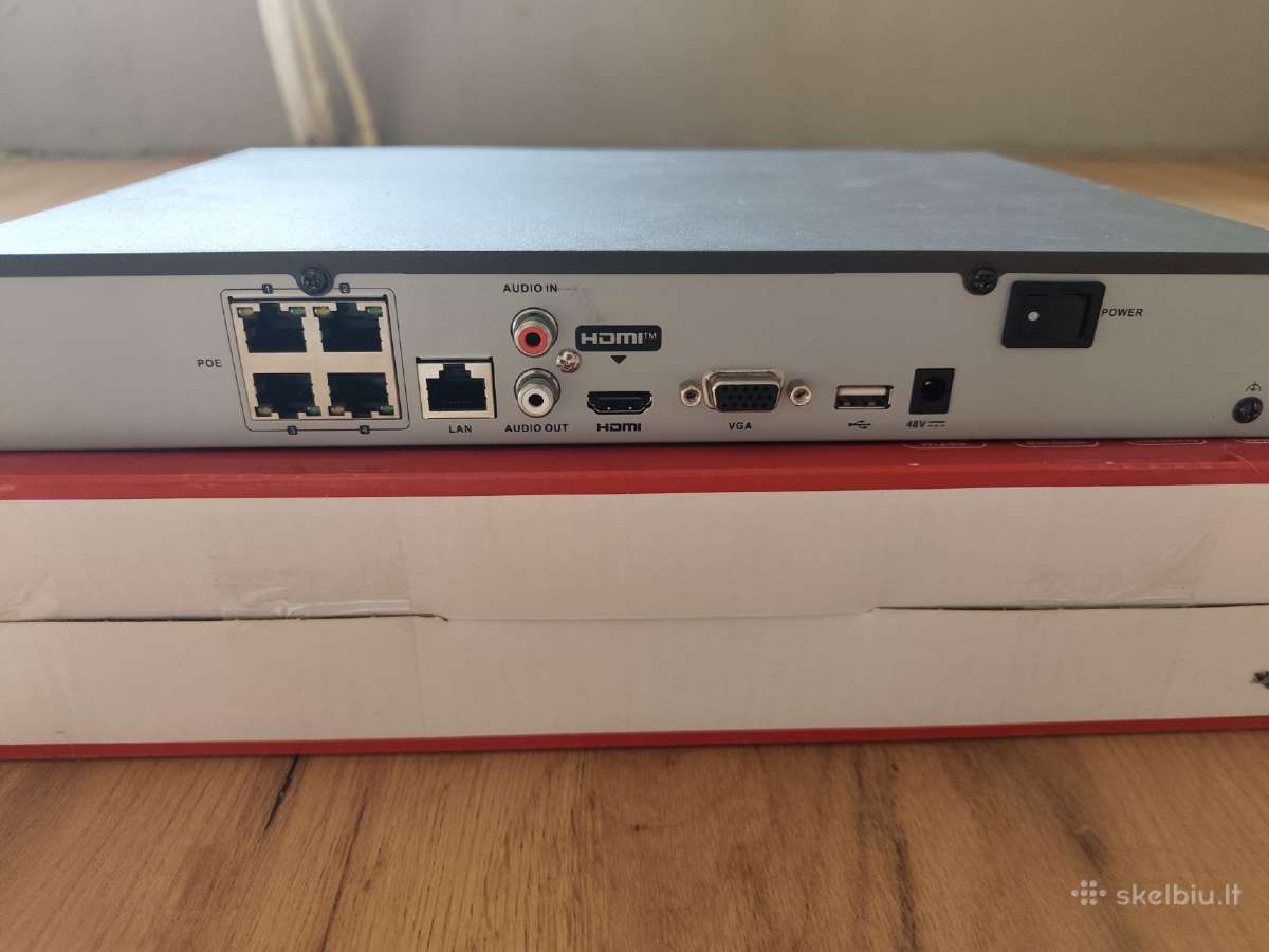 Hikvision nvr su kameromis - nuotraukos Nr. 3
