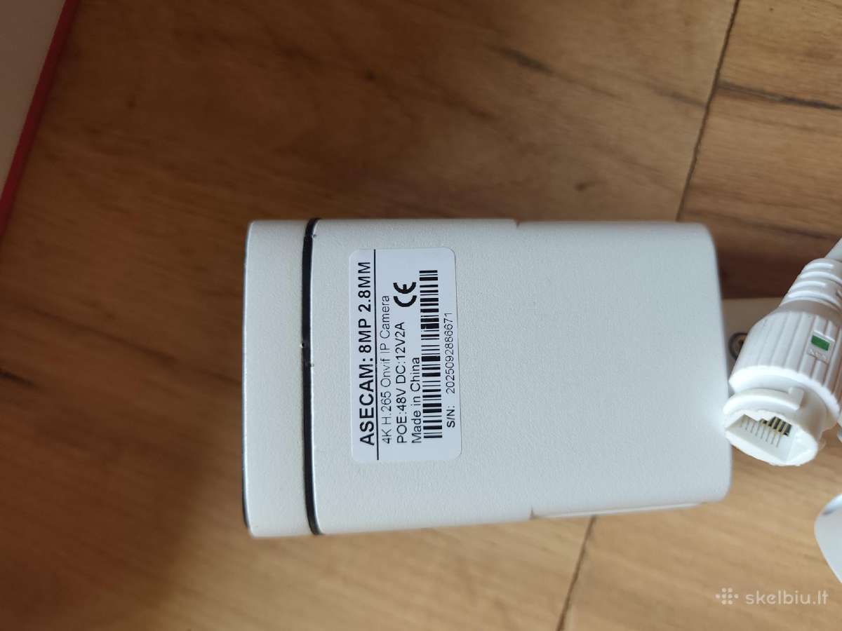 Hikvision nvr su kameromis - nuotraukos Nr. 5