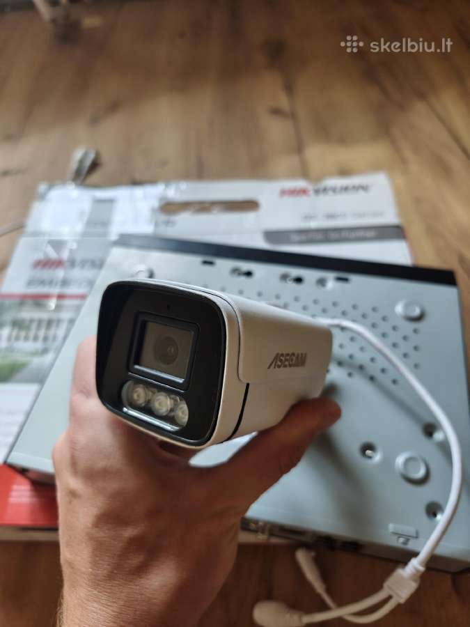 Hikvision nvr su kameromis - nuotraukos Nr. 6