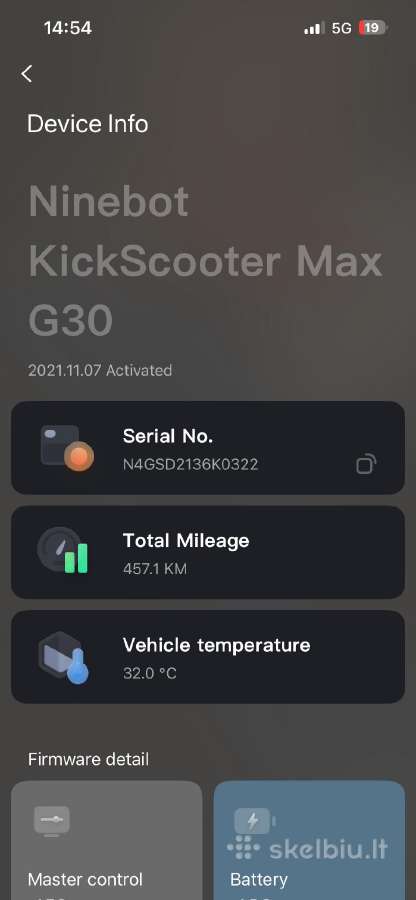 Ninebot Max G30p Gen2 - nuotraukos Nr. 4