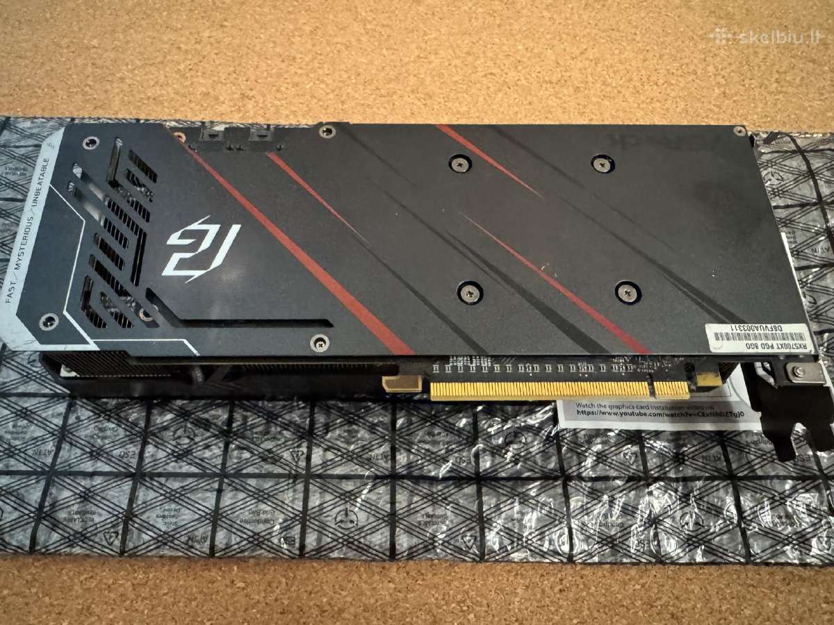 Asrock Rx 5700 XT 8gb - nuotraukos Nr. 3