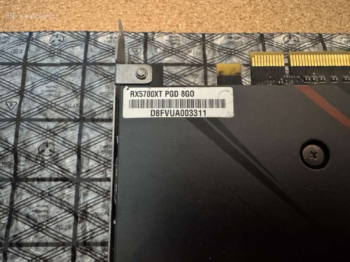 Asrock Rx 5700 XT 8gb - nuotraukos Nr. 7