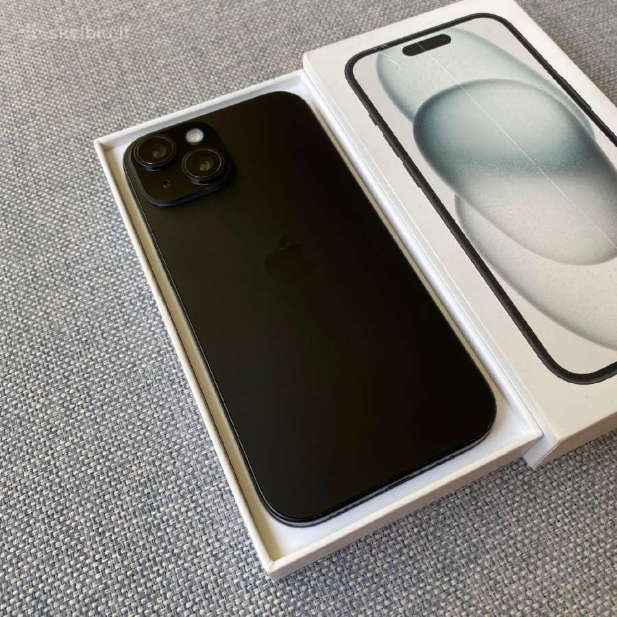 Apple iPhone 15 128gb Black - nuotraukos Nr. 7