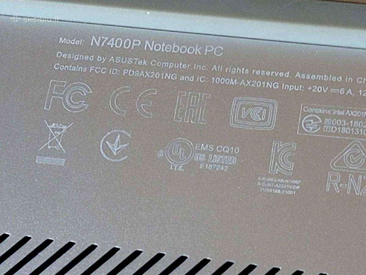 Asus Vivobook Pro 14x Oled Rtx 3050 - nuotraukos Nr. 5