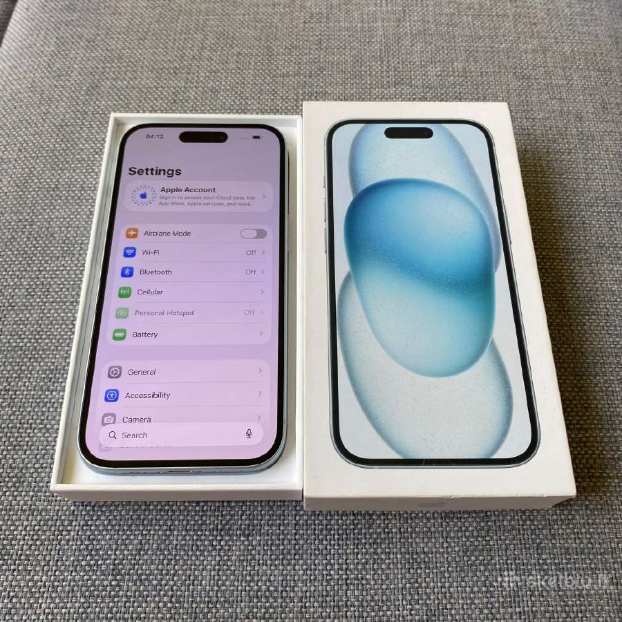 Apple iPhone 15 128gb Blue - nuotraukos Nr. 2