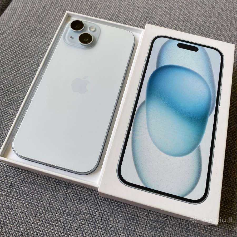 Apple iPhone 15 128gb Blue - nuotraukos Nr. 6