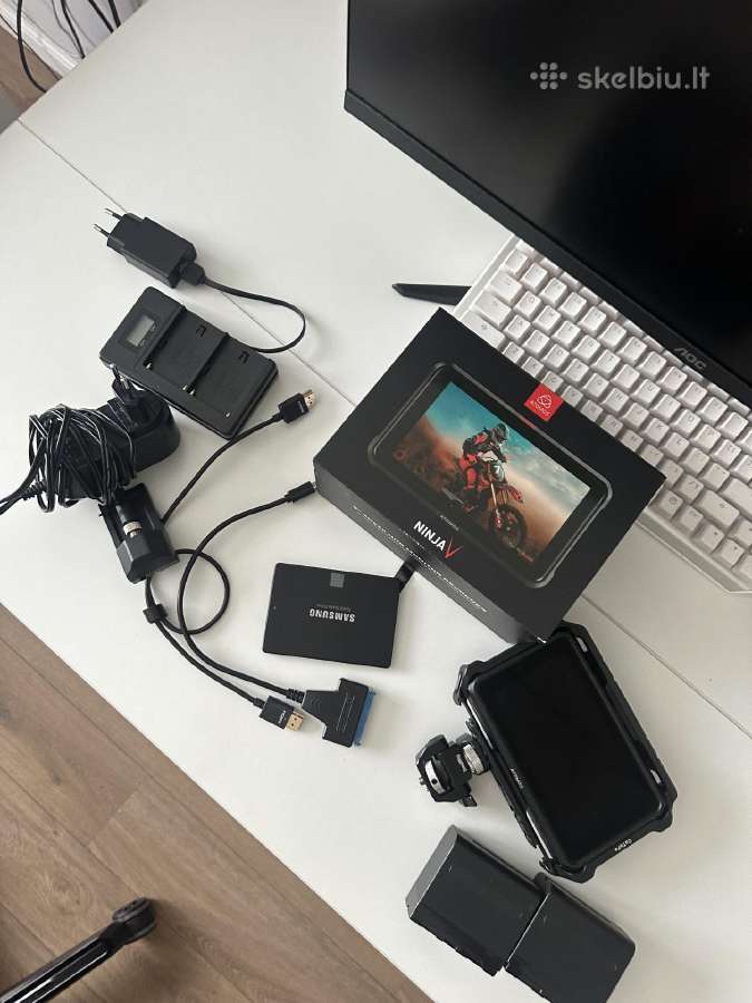 Atomos ninja V pilnas komplektas - nuotraukos Nr. 4
