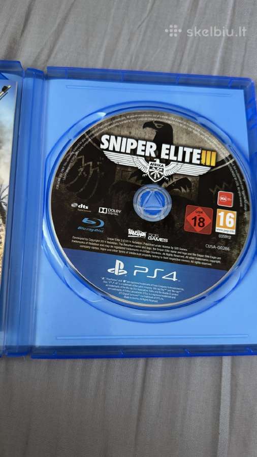 Sniper elite 3 ps4 - nuotraukos Nr. 2