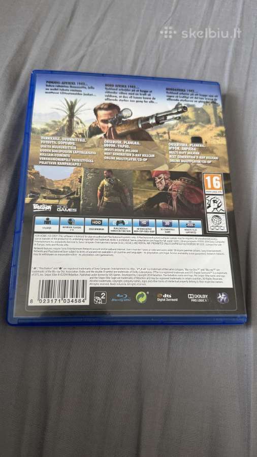 Sniper elite 3 ps4 - nuotraukos Nr. 3