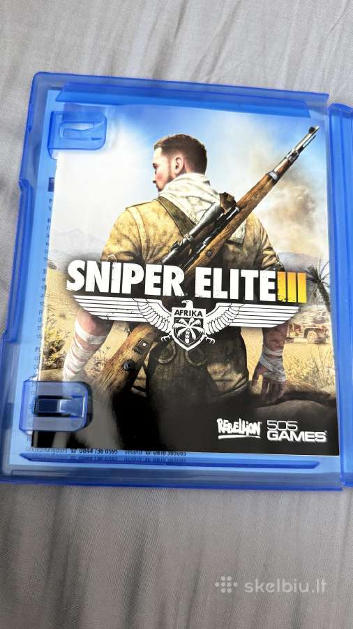 Sniper elite 3 ps4 - nuotraukos Nr. 4