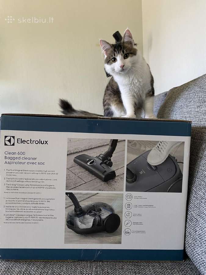 Naujas siurblys Electrolux Clean 600 - nuotraukos Nr. 4