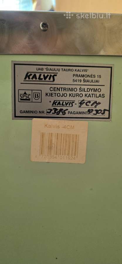 Kieto kuro katilas-viryklė Kalvis-4cm - nuotraukos Nr. 5