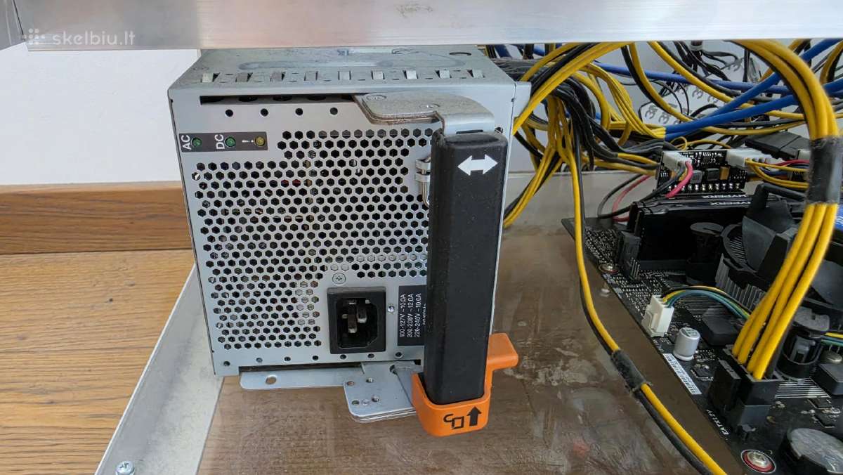 Mining Rig 12 Sapphire Nitro + Rx 580 8gb Se - nuotraukos Nr. 4