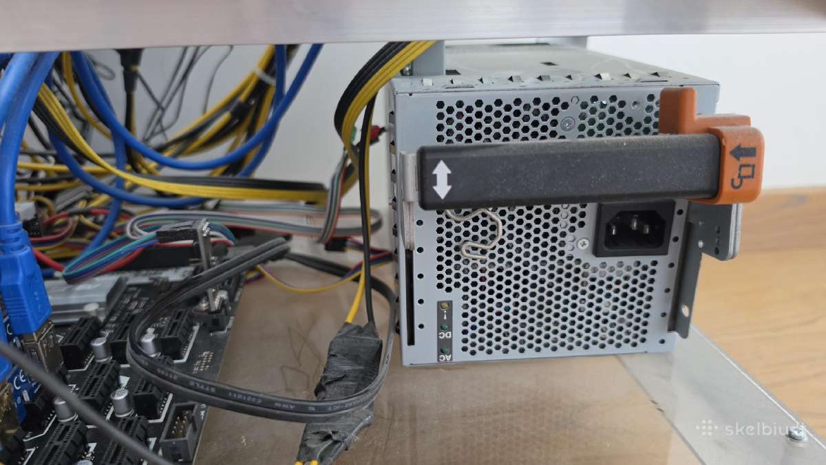 Mining Rig 12 Sapphire Nitro + Rx 580 8gb Se - nuotraukos Nr. 6